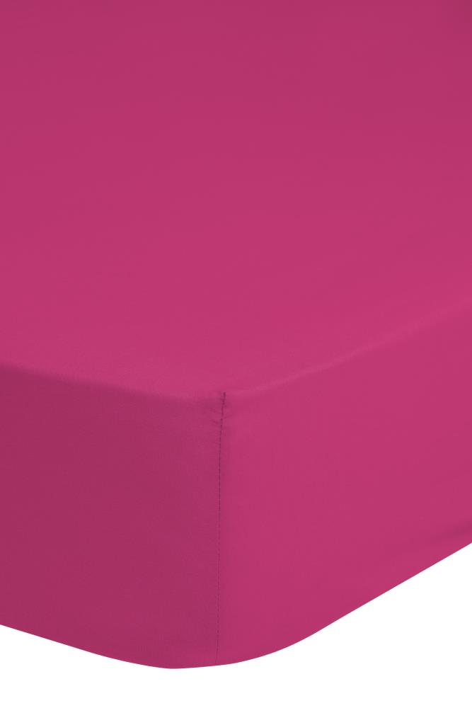 Good Morning Hoeslaken "Uni" - Roze - (180x200 cm) - 100% Katoen