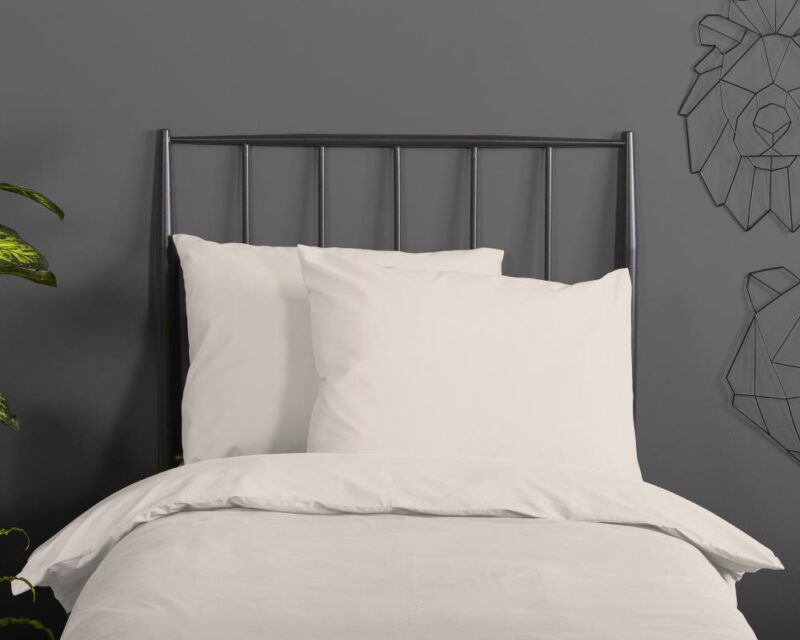 Beddengoed 140 x 220 cm van Good Morning, Bruin - kussensloop 60 x 70 cm