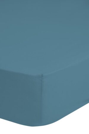 Good Morning hoeslaken - Blauw - 100 x 200 cm - 100% katoen - foto 1
