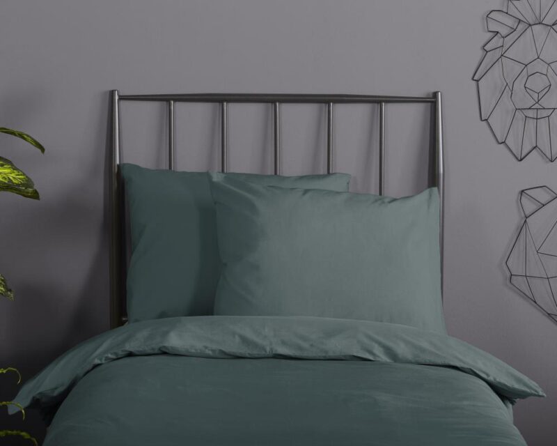Beddengoed 200 x 220 cm van Good Morning, Groen