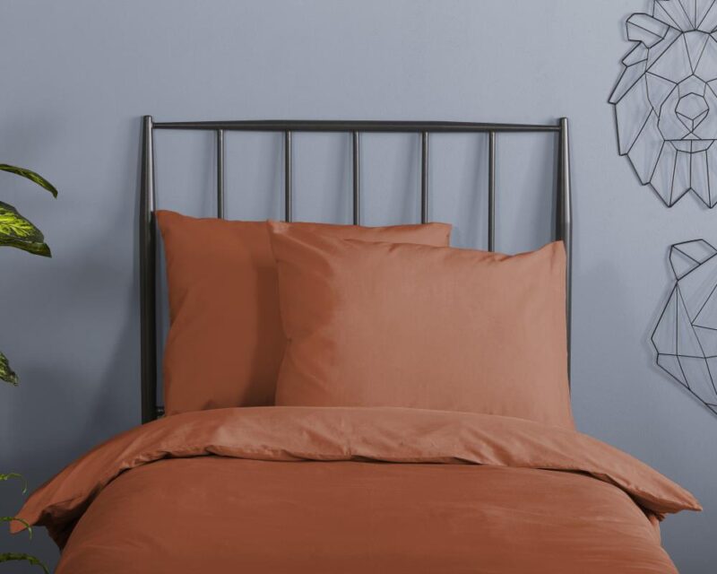 Beddengoed 140 x 220 cm van Good Morning, Bruin
