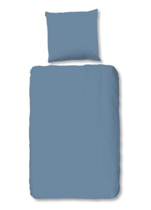 HIP dekbedovertrek - Blauw - 135 x 200 cm - 100% katoen - foto 1