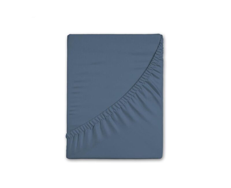 100% katoen hoeslaken van HIP in 90 x 200 cm - Blauw