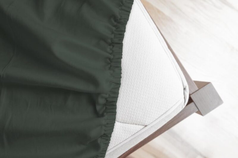 Hoeslaken 90 x 200 cm van HIP, Groen