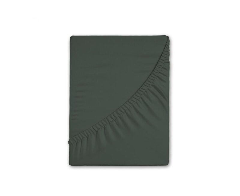 100% katoen hoeslaken van HIP in 90 x 200 cm - Groen