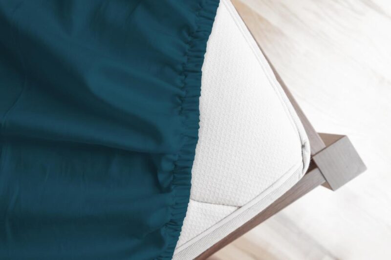 Hoeslaken 90 x 200 cm van HIP, Blauw