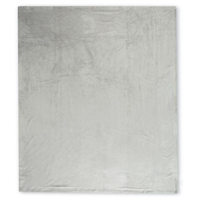Fleeceplaid van HIP, 160 x 180 cm - Grijs