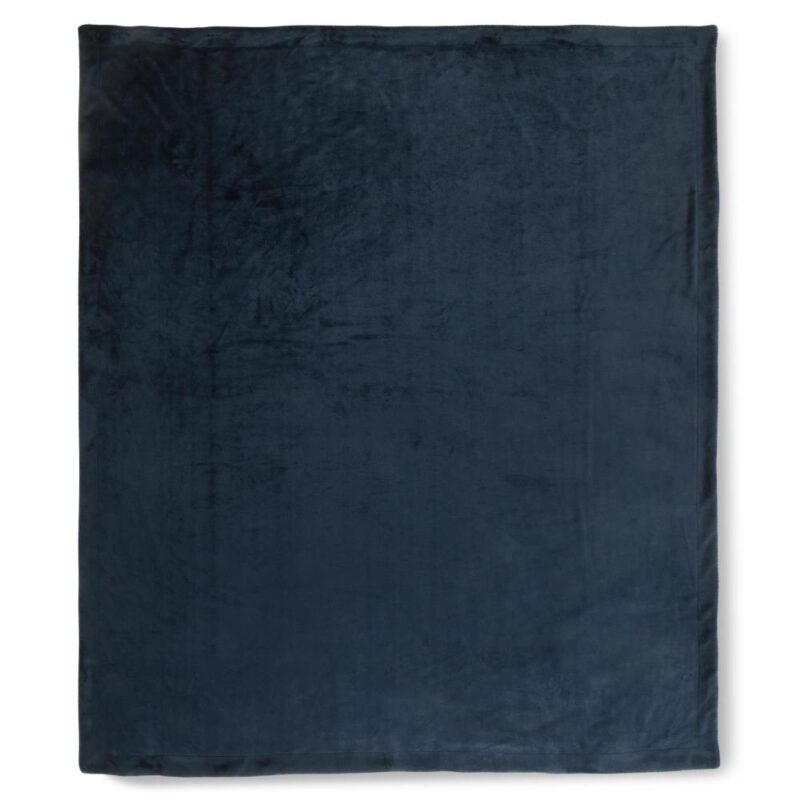 Fleeceplaid van HIP, 160 x 180 cm - Blauw