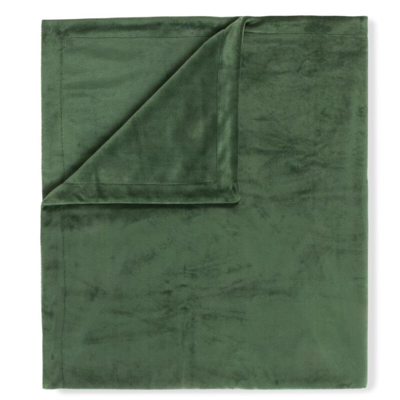 HIP Plaid "Uni" - Groen - (160x180 cm) - 100% Polyester