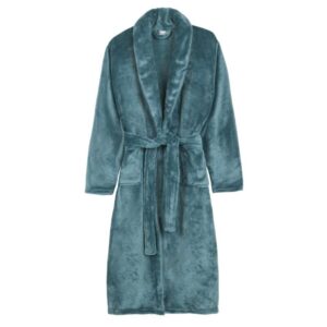 Good Morning badjas - Blauw - Xl xxl - 100% Polyester