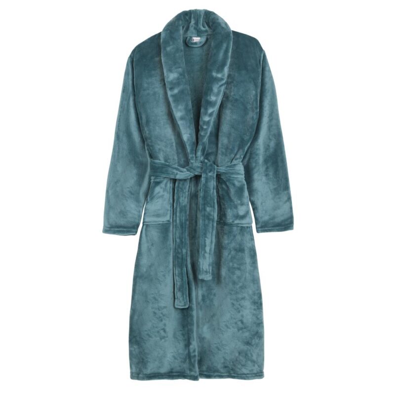 Good Morning badjas - Blauw - Xl xxl - 100% Polyester