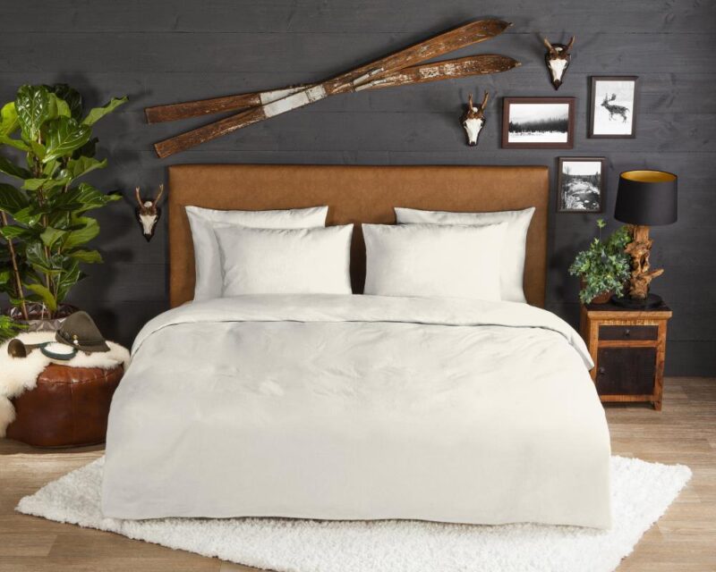 100% katoen dekbedset van Good Morning in 140 x 200 cm - Off-Wit