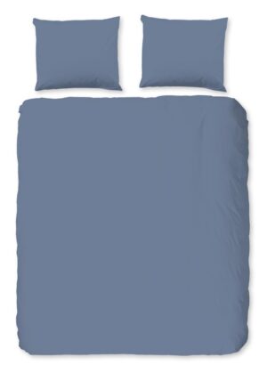 Good Morning dekbedovertrek - Blauw - 240 x 220 cm - 100% katoen