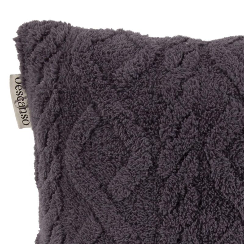 100% Polyester decoratiekussen Jacquard teddy van Descanso in 40 x 40 cm
