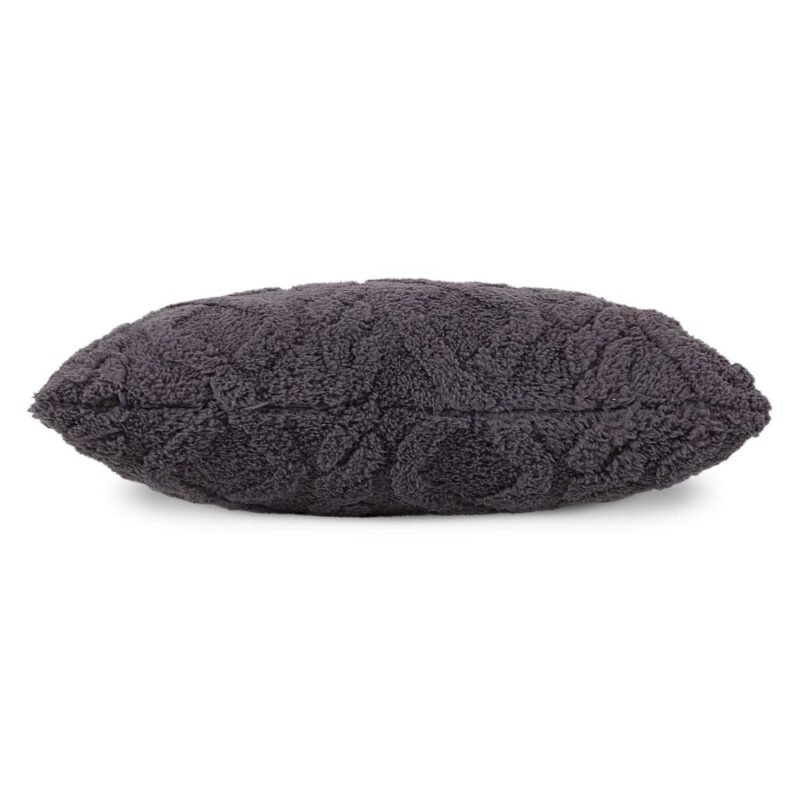 Jacquard teddy kussen van Descanso, 40 x 40 cm