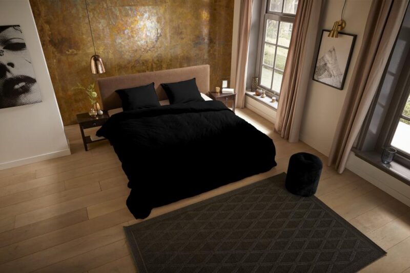 100% Polyester dekbedset van Pure in 140 x 220 cm - kussensloop 60 x 70 cm