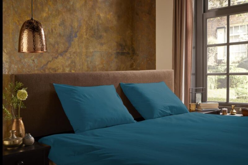 Beddengoed 155 x 220 cm van Pure, Blauw