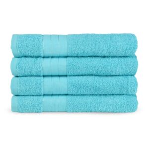 Uni - Good Morning handdoek - Blauw - 50 x 100 cm - 100% katoen (2)