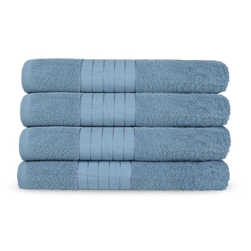 Uni - Good Morning handdoek - Blauw - 50 x 100 cm - 100% katoen