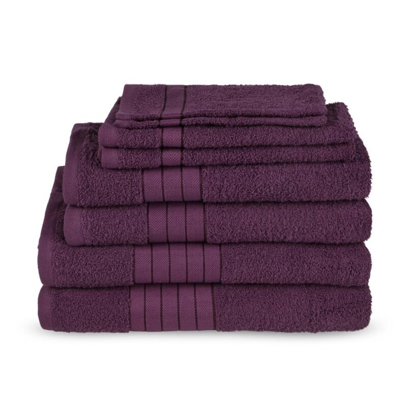 Badhanddoek van Good Morning, 50 x 100 cm - Rood