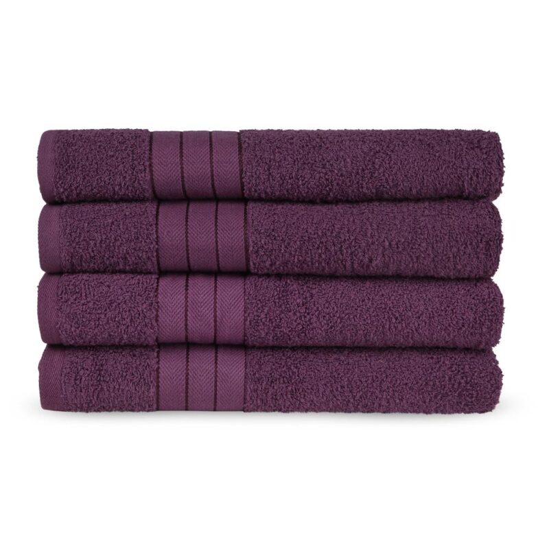 Good Morning handdoek - Rood - 50 x 100 cm - 100% katoen