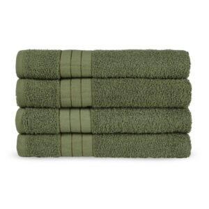 Uni - Good Morning handdoek - Groen - 50 x 100 cm - 100% katoen