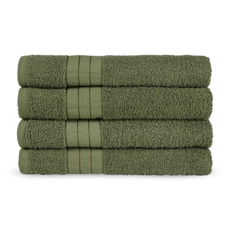 Uni - Good Morning handdoek - Groen - 50 x 100 cm - 100% katoen