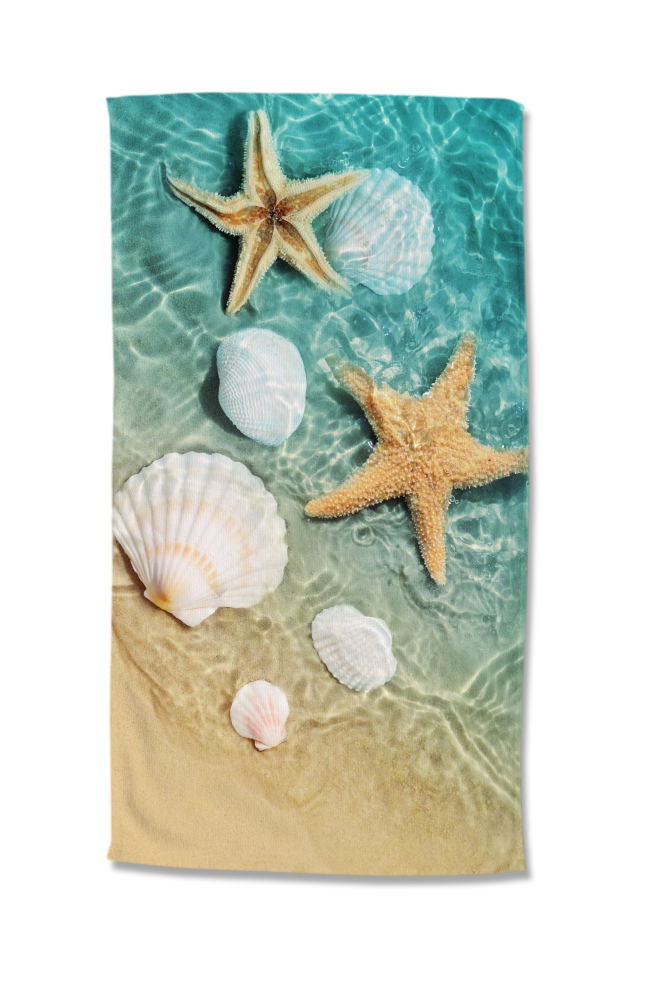 Good Morning Strandlaken "Beachvibe" - Multi - (100x180 cm) - 100% Polyester