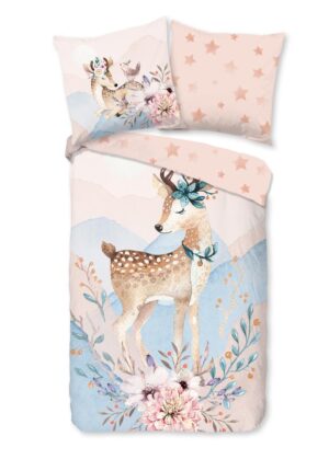 Good Morning dekbedovertrek Josy - Multicolor - 135 x 200 cm - 100% katoen