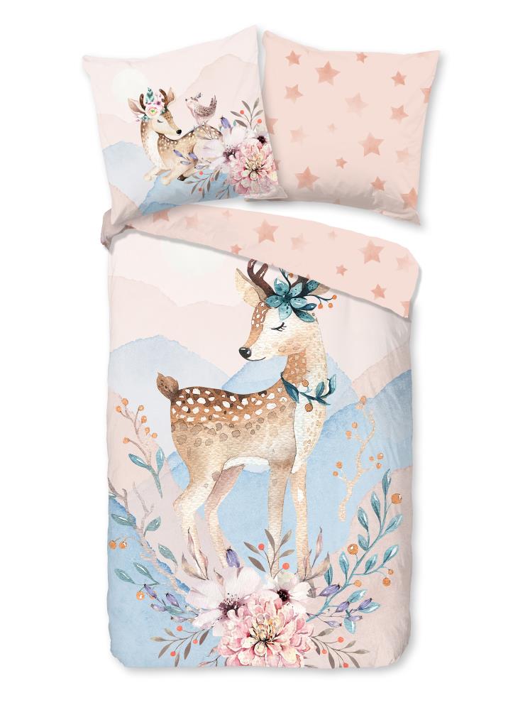 Good Morning dekbedovertrek Josy - Multicolor - 135 x 200 cm - 100% katoen