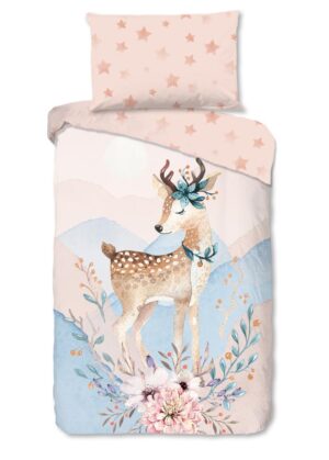 Good Morning dekbedovertrek Josy - Multicolor - 140 x 200 cm - 100% katoen