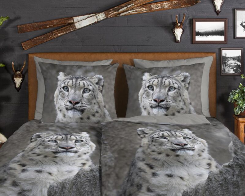 Beddengoed Chief 155 x 220 cm van Good Morning, Grijs