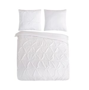 Pure dekbedovertrek Elegance - Wit - 240 x 220 cm - 100% Polyester
