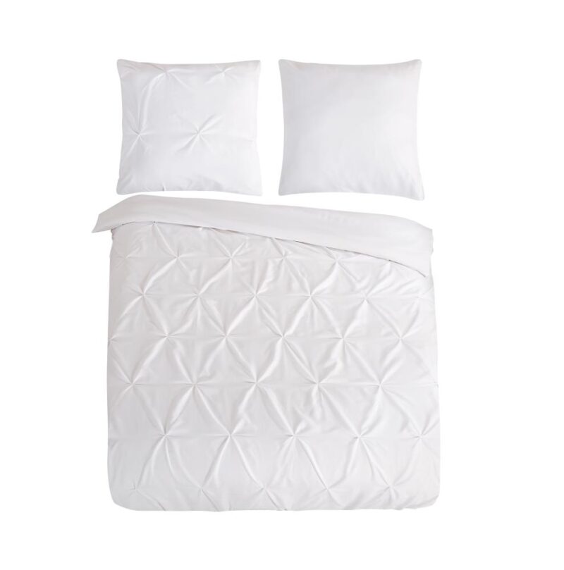 Pure dekbedovertrek Elegance - Wit - 240 x 220 cm - 100% Polyester