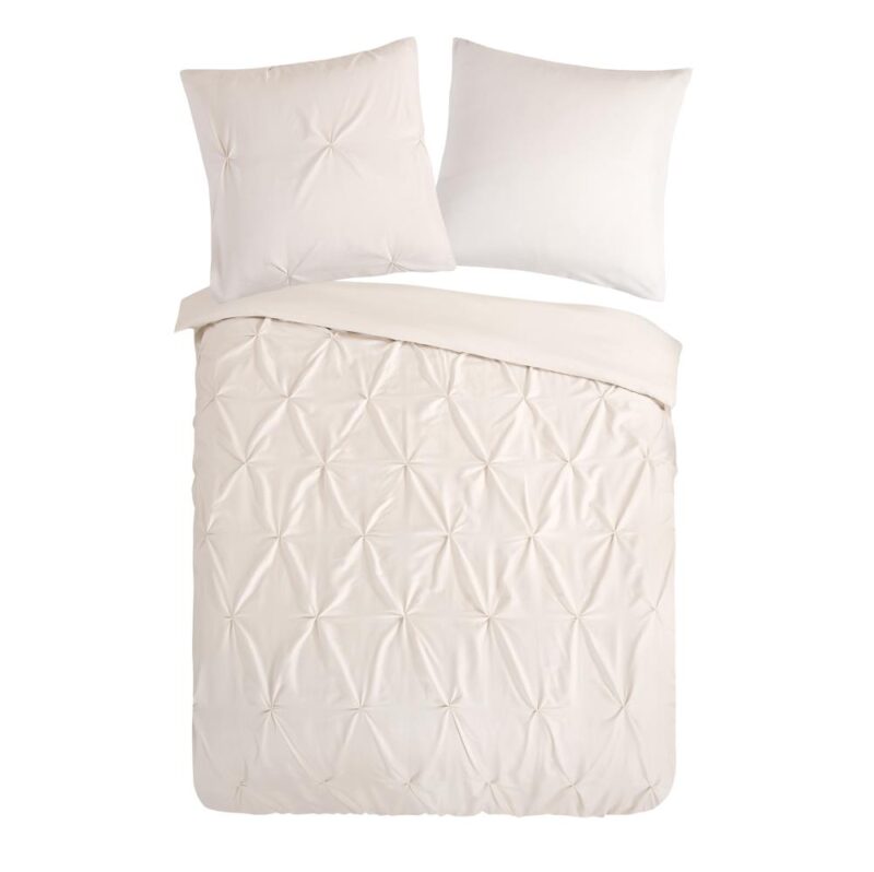 Pure dekbedovertrek Elegance - Bruin - 155 x 220 cm - 100% Polyester