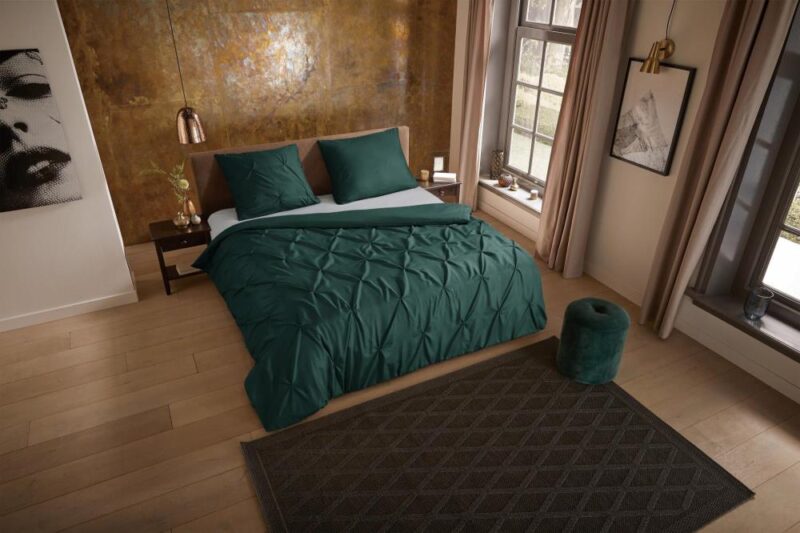 100% Polyester dekbedset Elegance van Pure in 155 x 220 cm - kussensloop 80 x 80 cm