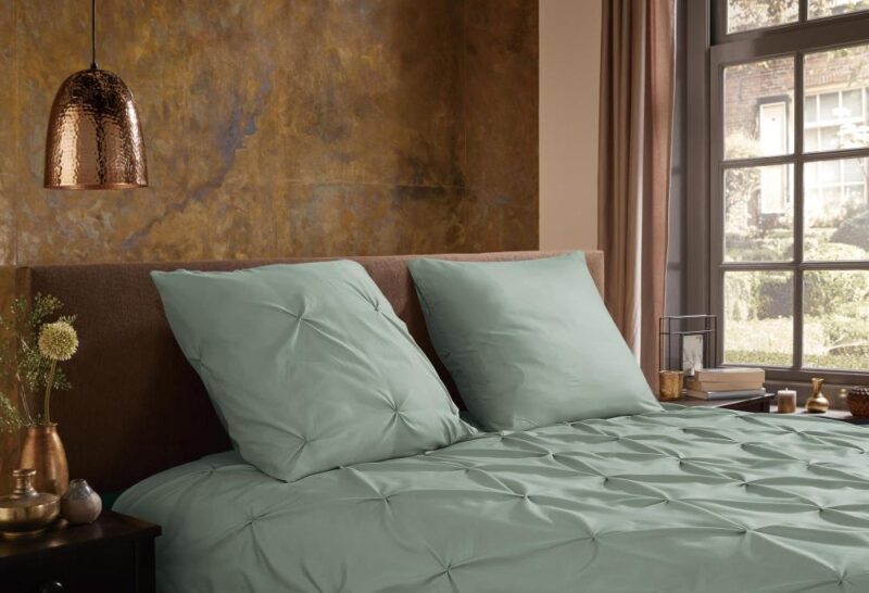 Beddengoed Elegance 140 x 220 cm van Pure, Groen