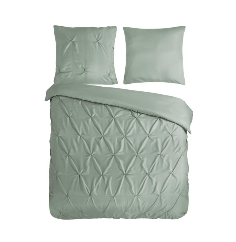 Pure dekbedovertrek Elegance - Groen - 240 x 220 cm - 100% Polyester
