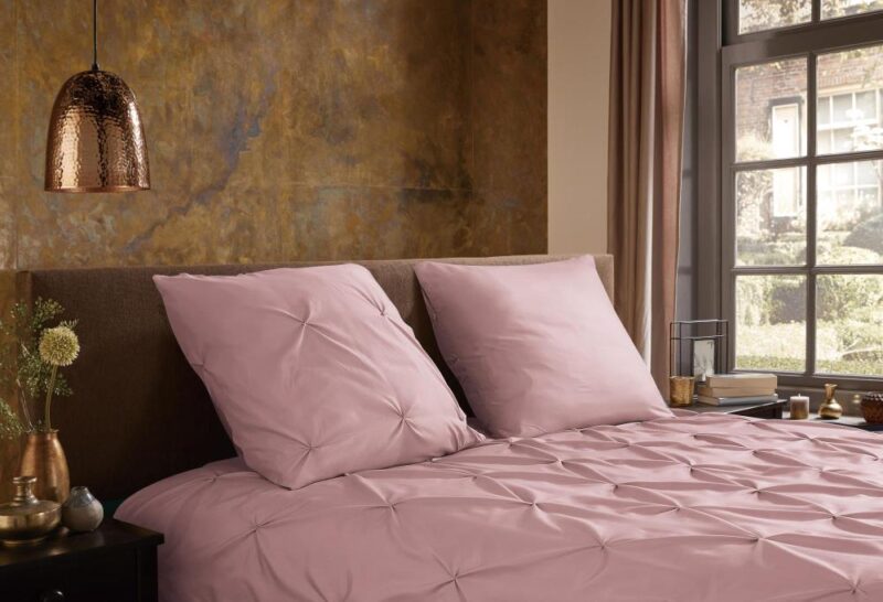 Beddengoed Elegance 140 x 220 cm van Pure, Roze