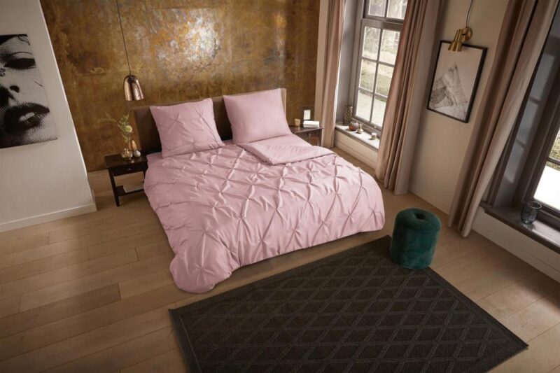 100% Polyester dekbedset Elegance van Pure in 140 x 220 cm - kussensloop 60 x 70 cm