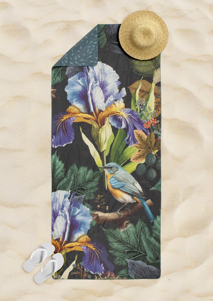 100% Polyester handdoek Dilana van Descanso in 75 x 180 cm