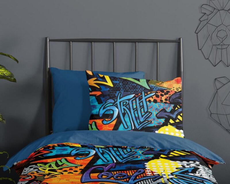 Beddengoed Jeff 135 x 200 cm van Pure, Multicolor