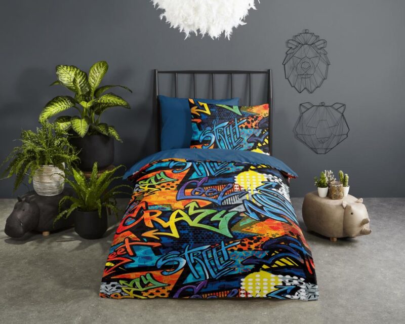 100% Polyester dekbedset Jeff van Pure in 135 x 200 cm
