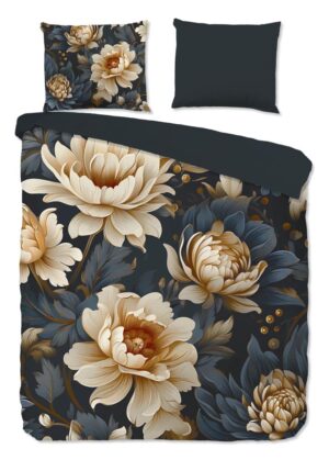 Pure dekbedovertrek Iron - Grijs - 200 x 220 cm - 100% Polyester