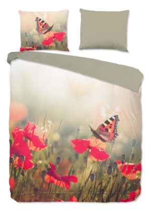 Good Morning dekbedovertrek Poppies - Multicolor - 240 x 220 cm - 100% katoen