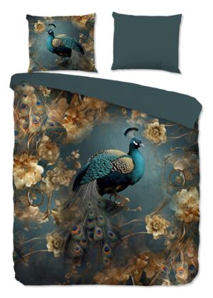 Pure dekbedovertrek Savaya - Blauw - 200 x 220 cm - 100% Polyester