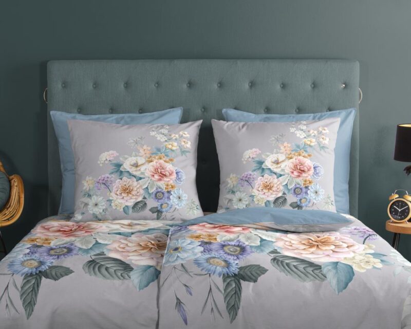 Beddengoed Ulm 155 x 220 cm van Good Morning, Grijs