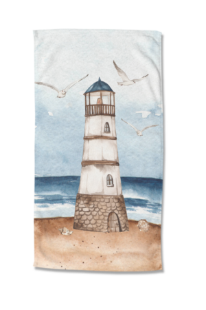 Good Morning strandlaken Berlin - Blauw - 100 x 180 cm - 100% Polyester