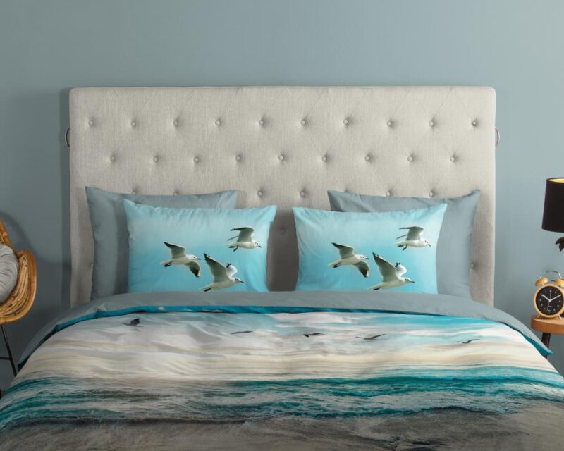 Beddengoed Brisa 140 x 220 cm van Good Morning, Blauw