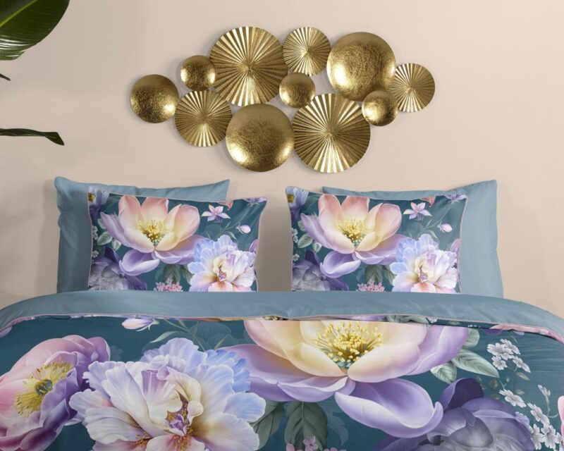 Beddengoed Mirery 200 x 220 cm van Descanso, Blauw